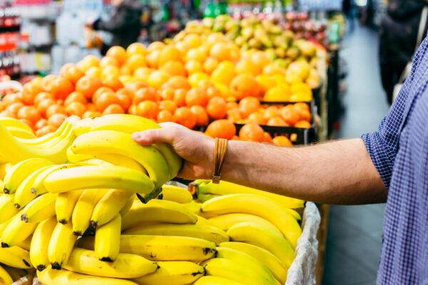 Bananen im Supermarkt